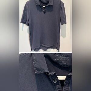 CALVIN KLEIN NAVY BLUE Polo